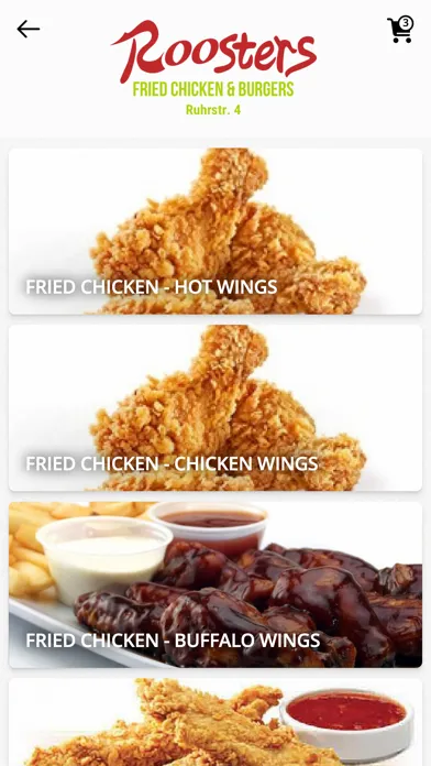ภาพหน้าจอของ Roosters Chicken Gelsenkirchen