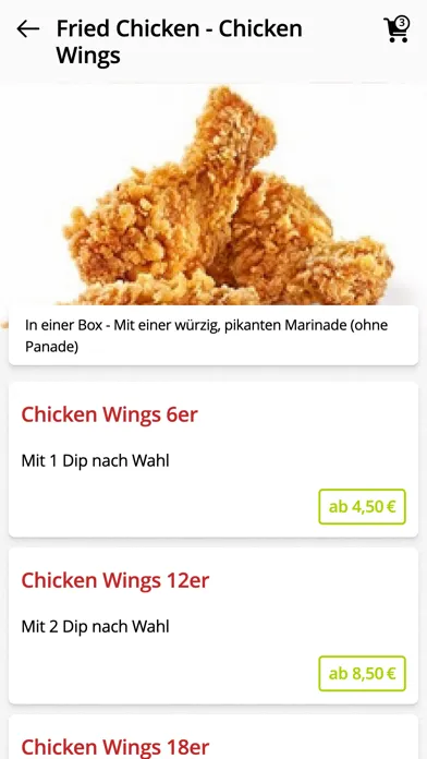 ภาพหน้าจอของ Roosters Chicken Gelsenkirchen
