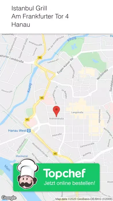 Tangkapan layar Istanbul Grill Hanau