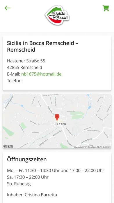 Sicilia in Bocca Remscheid سکرین شاٹس