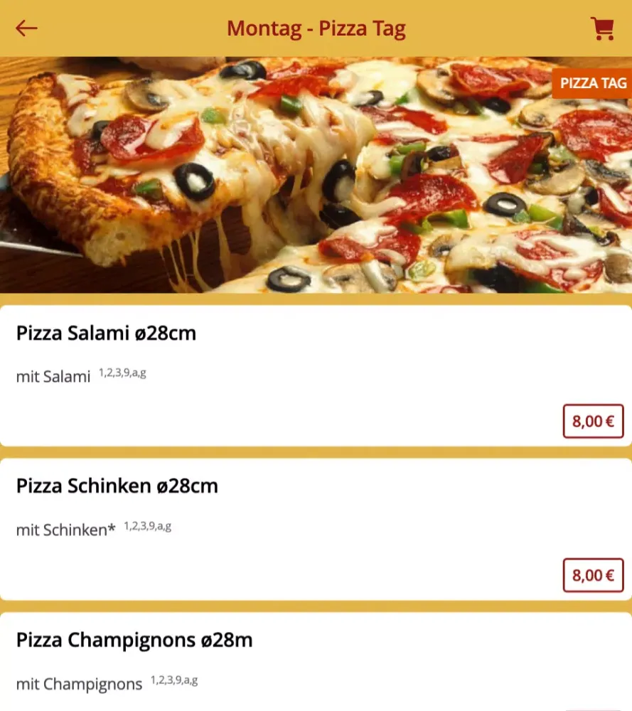 Pizza Hot Meal Dummerstorf 스크린샷