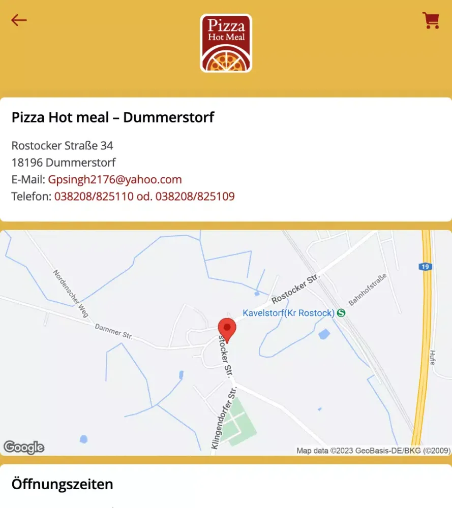 Pizza Hot Meal Dummerstorf 스크린샷