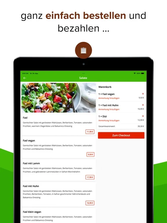 Mana Mana Essen iPad 应用截图