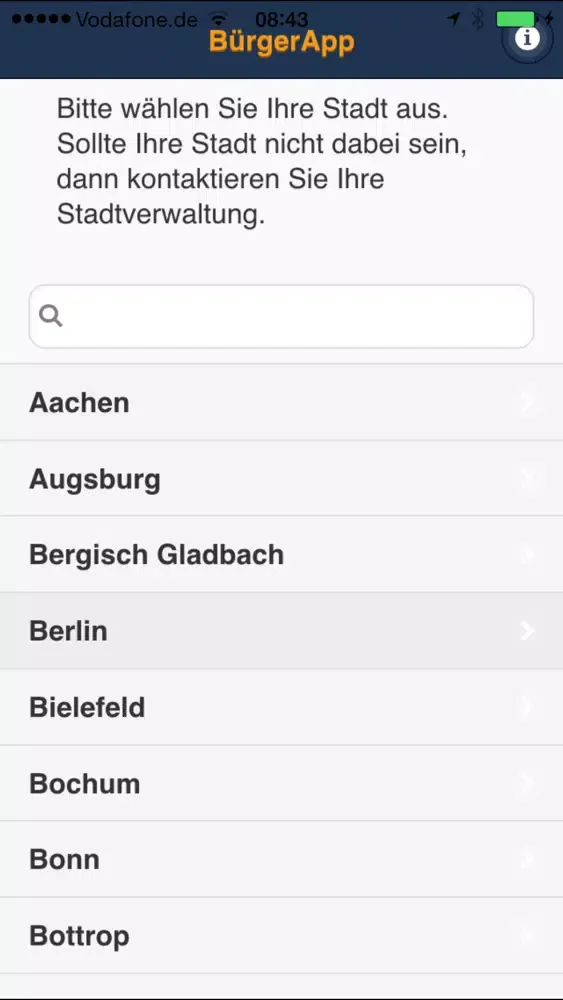 تصاویر BürgerApp