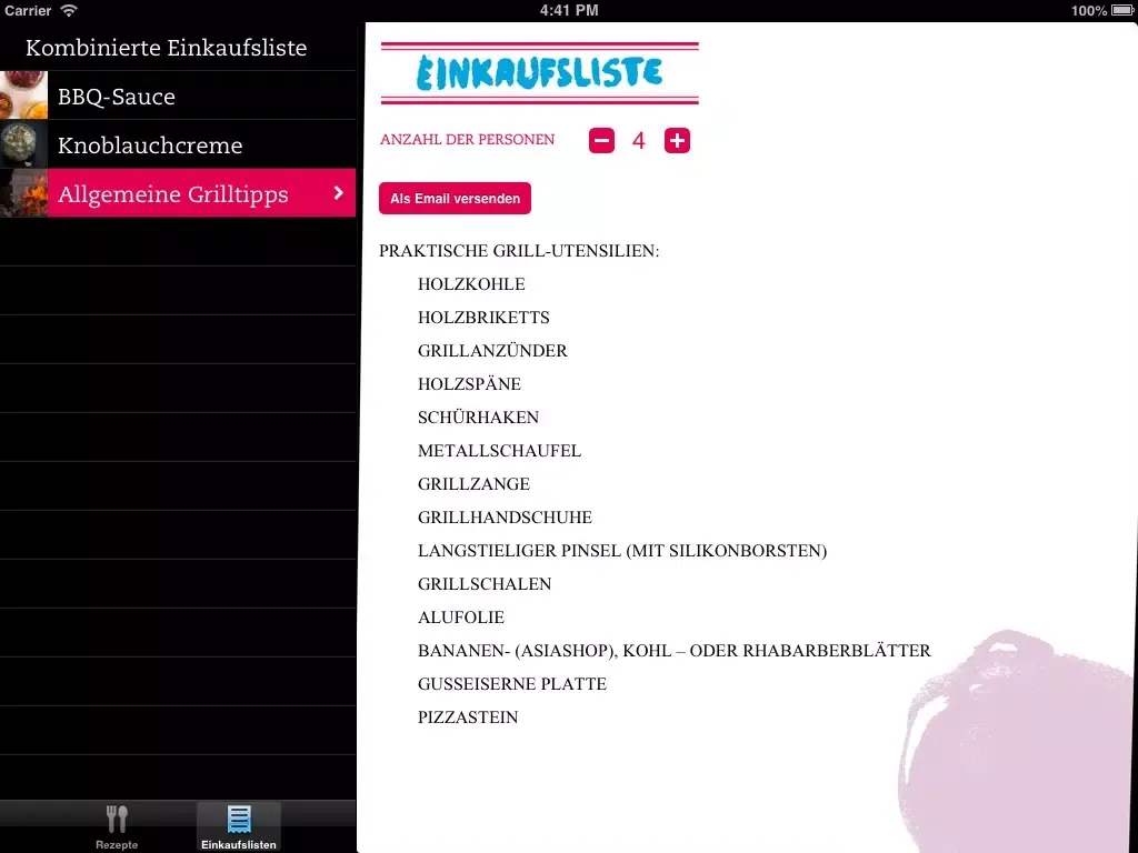 Screenshot di Vegan Barbecue iPad 