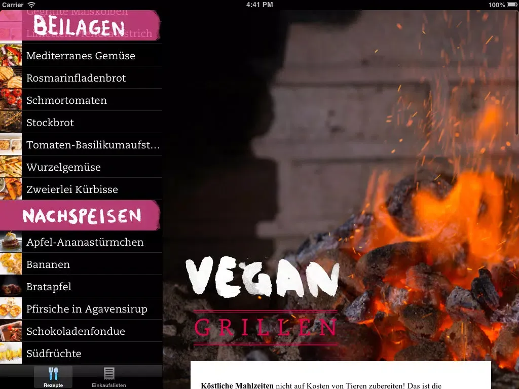 Screenshot di Vegan Barbecue iPad 