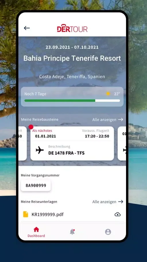 Capturas de pantalla de Mein DERTOUR