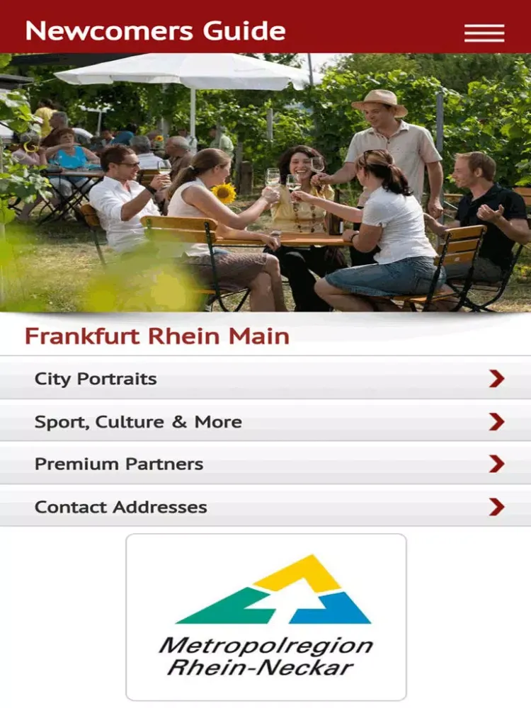 Скриншоты Newcomers Guide Rhine-Neckar Metropolitan Region iPad 