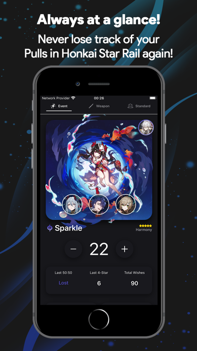 Capturas de pantalla de HSR WishCounter