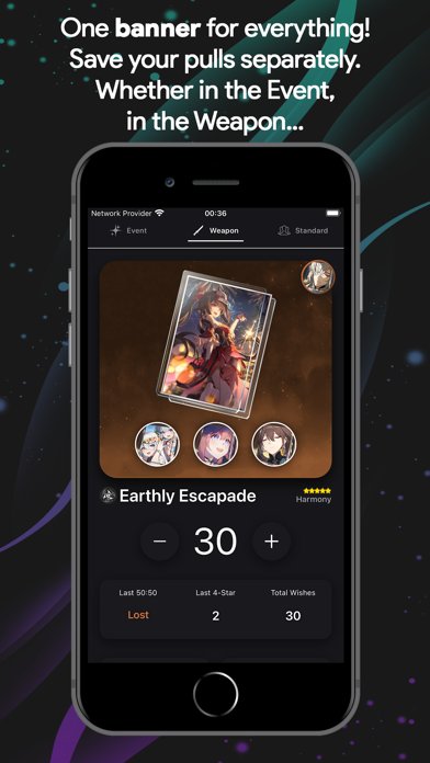 Capturas de pantalla de HSR WishCounter