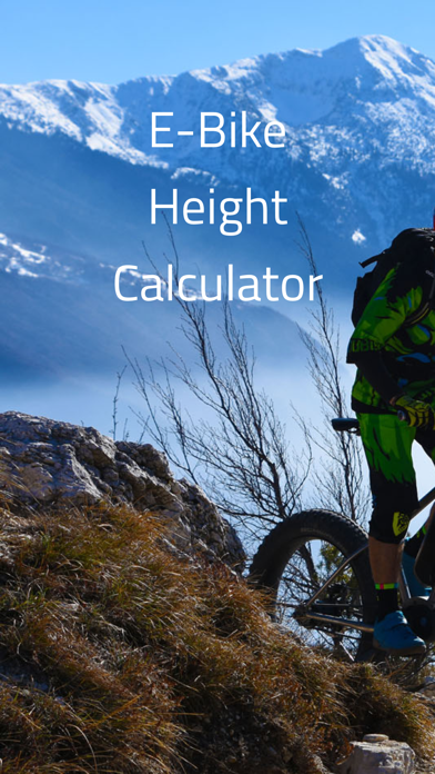 Скриншоты E-Bike Height Calculator