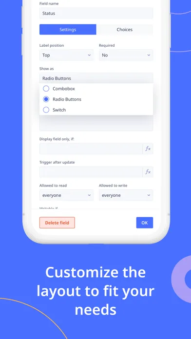 تصاویر Ninox Database for iPhone
