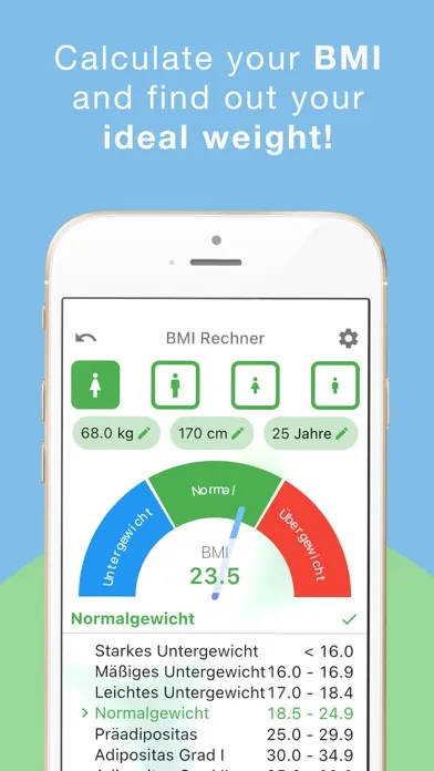 BMI-Calculator: Weight Tracker Ekran Görüntüleri