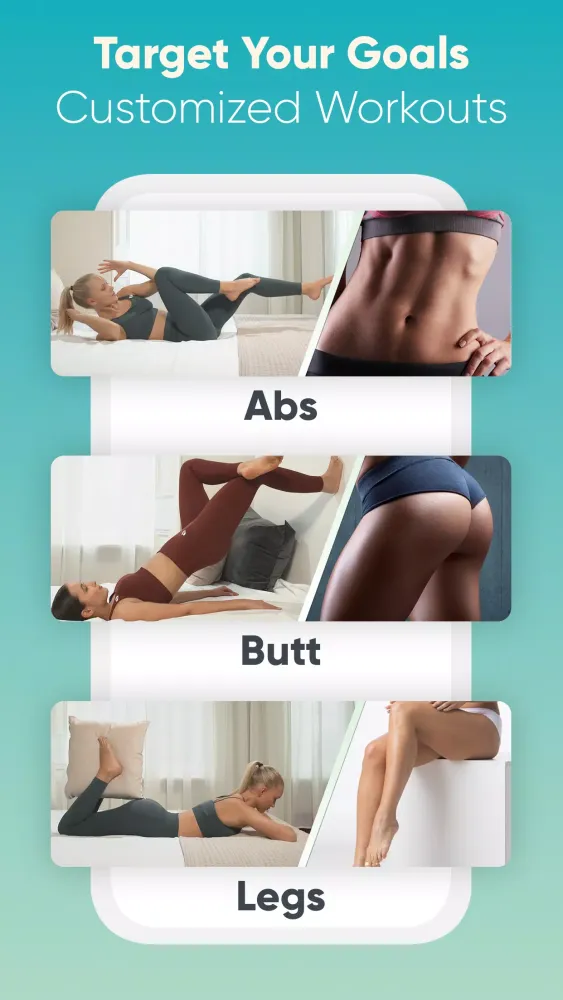 Wall Pilates Lazy Girl Workout Screenshots