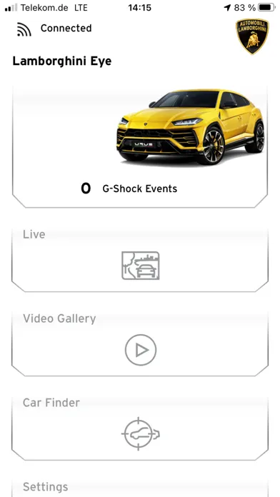 Capturas de pantalla de Lamborghini Eye