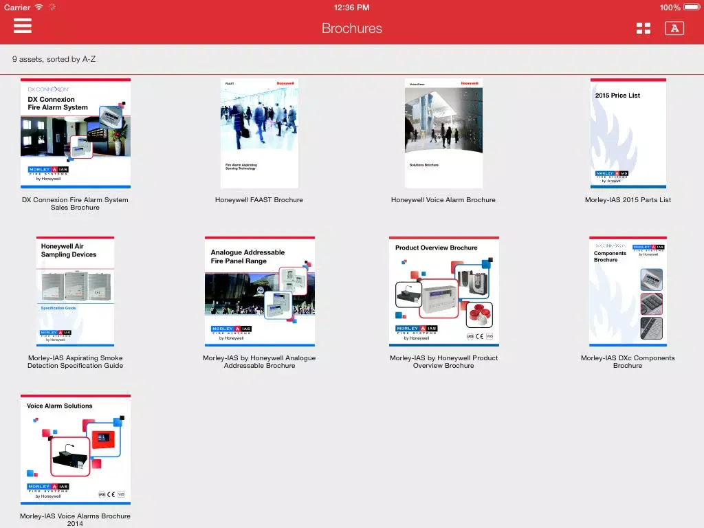 Morley InfoPoint iPad 应用截图