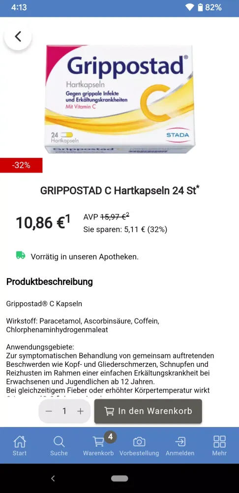 Ảnh chụp màn hình của Schaefer's Apotheke