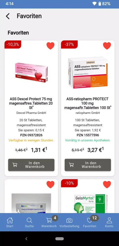 Ảnh chụp màn hình của Schaefer's Apotheke