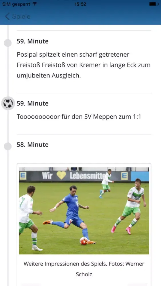 ภาพหน้าจอของ SV Meppen