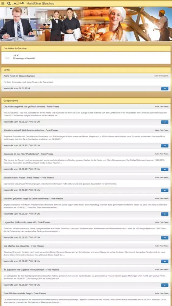 GlauchauApp Ekran Görüntüleri