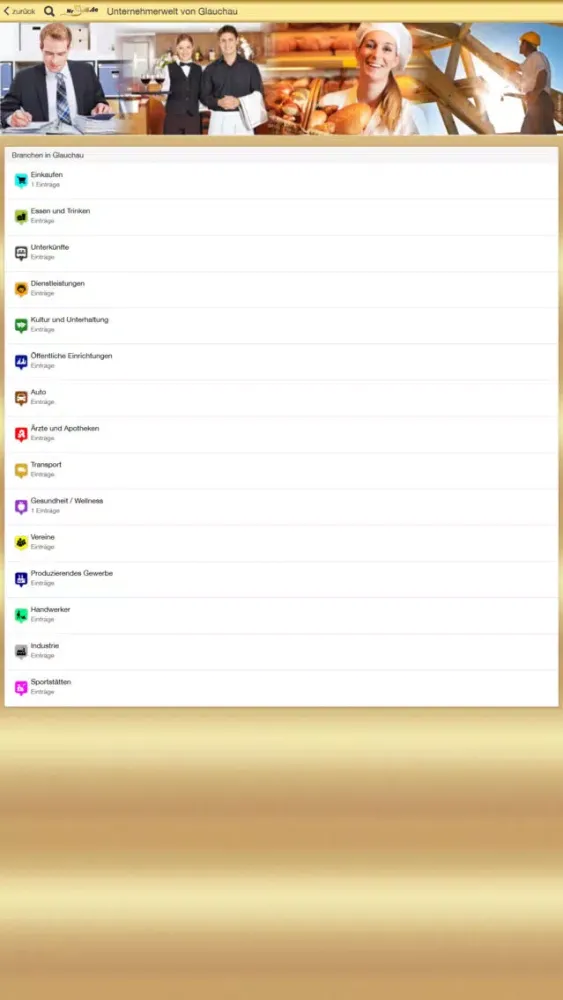 GlauchauApp Ekran Görüntüleri