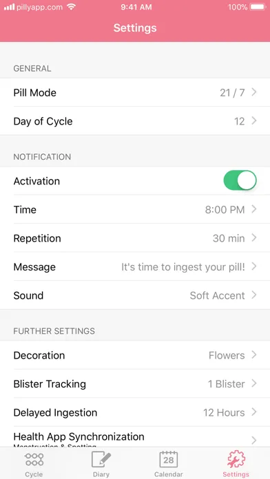 Pilly! 2 - Pill Reminder স্ক্রিনশট