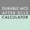 Durable MCS after ECLS