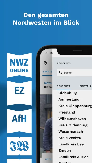 Captures d'écran de NWZonline - Nachrichten