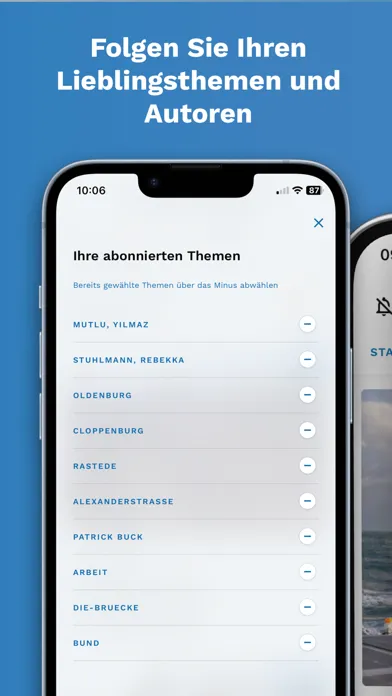 Captures d'écran de NWZonline - Nachrichten