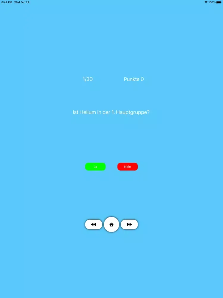 Capturas de pantalla de Chemie Quiz iPad 