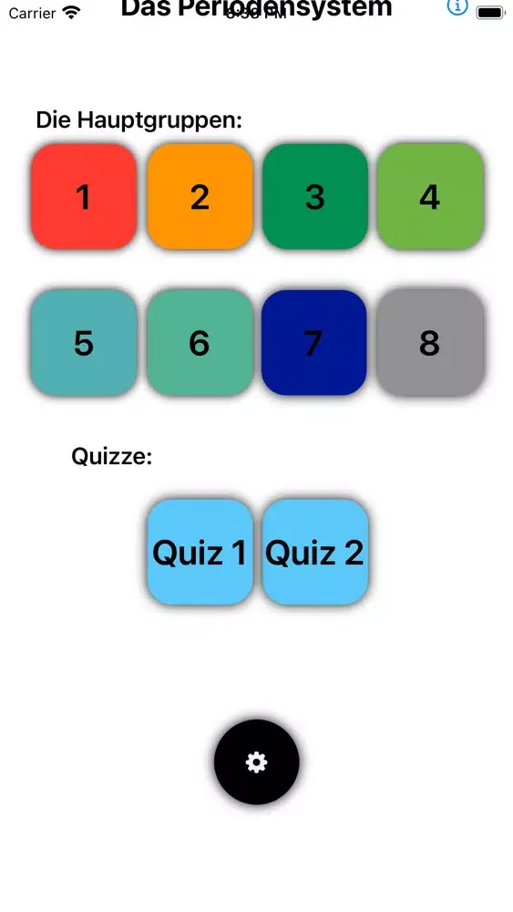 Capturas de pantalla de Chemie Quiz