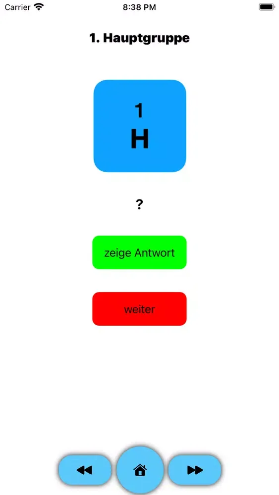 Capturas de pantalla de Chemie Quiz