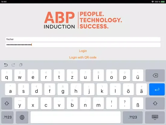 ภาพหน้าจอของ ABP-EoD iPad 