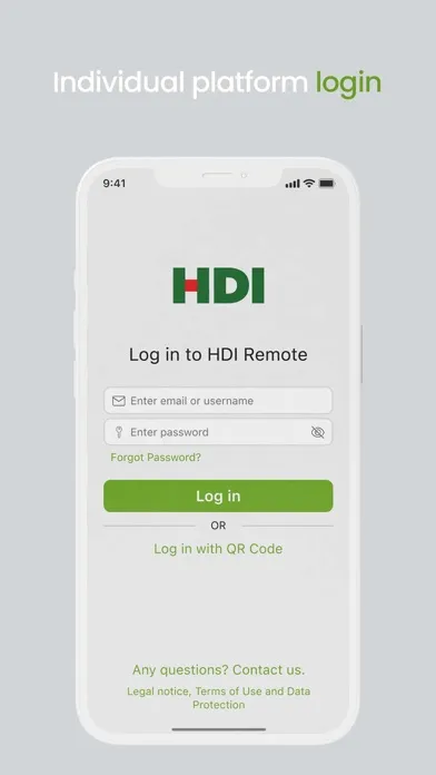 HDI Remote سکرین شاٹس