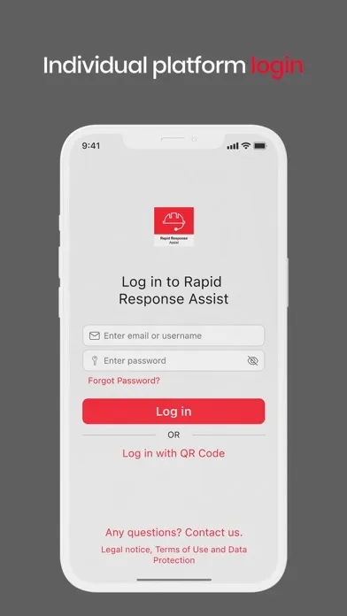 Rapid Response Assist Ekran Görüntüleri