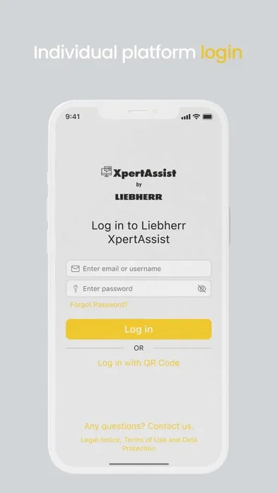 Liebherr XpertAssist Screenshots