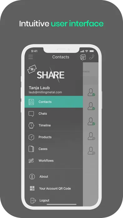 Screenshot di oculavis SHARE
