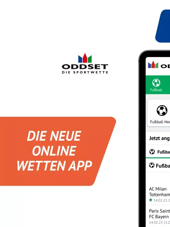 تصاویر ODDSET - Online Sportwetten iPad 