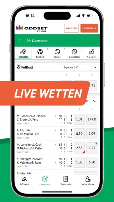 تصاویر ODDSET - Online Sportwetten