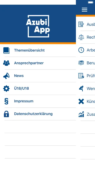 AzubiApp IHK Siegen Screenshots
