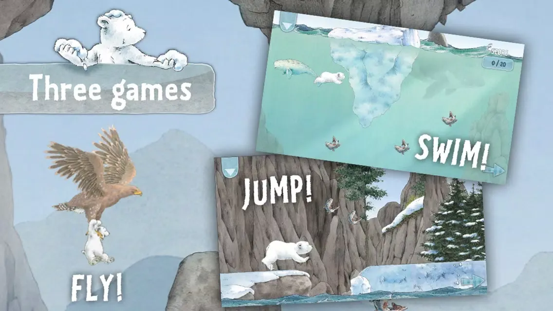 Captures d'écran de Little Polar Bear