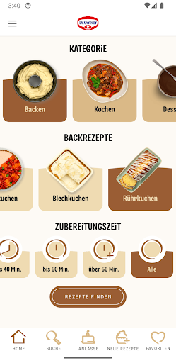 Dr. Oetker Rezeptideen的應用截圖1