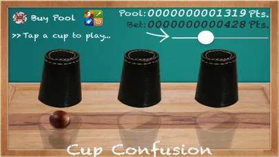 Capturas de tela do Cup Confusion