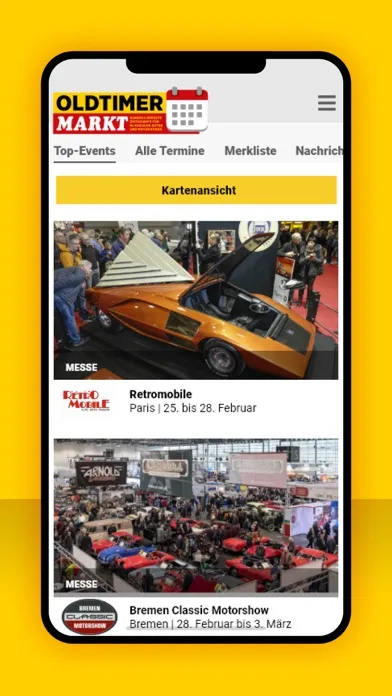 Tangkapan layar Oldtimer-Termine