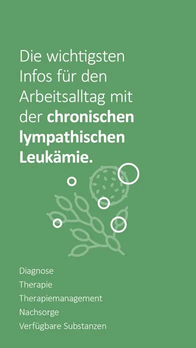 Zrzuty ekranu CLL onkowissen