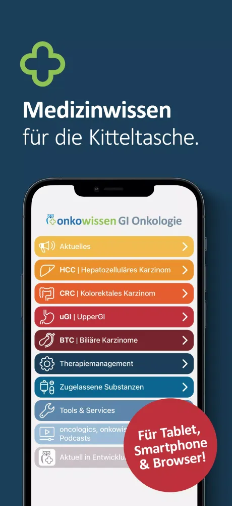 GI Onkologie onkowissen Screenshots
