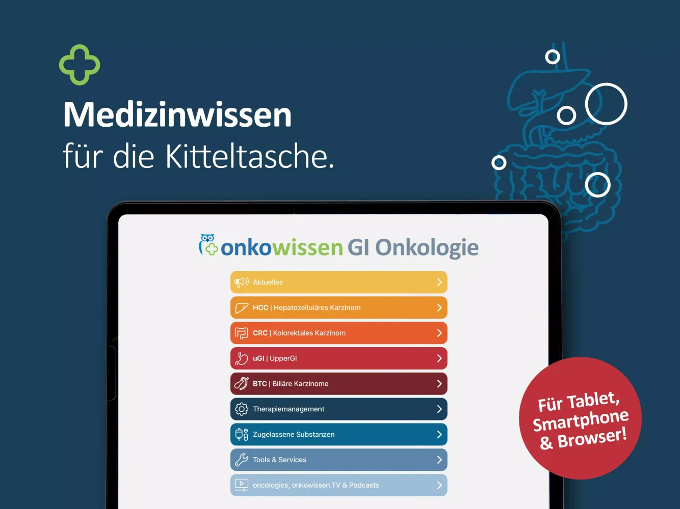 GI Onkologie onkowissen Screenshots