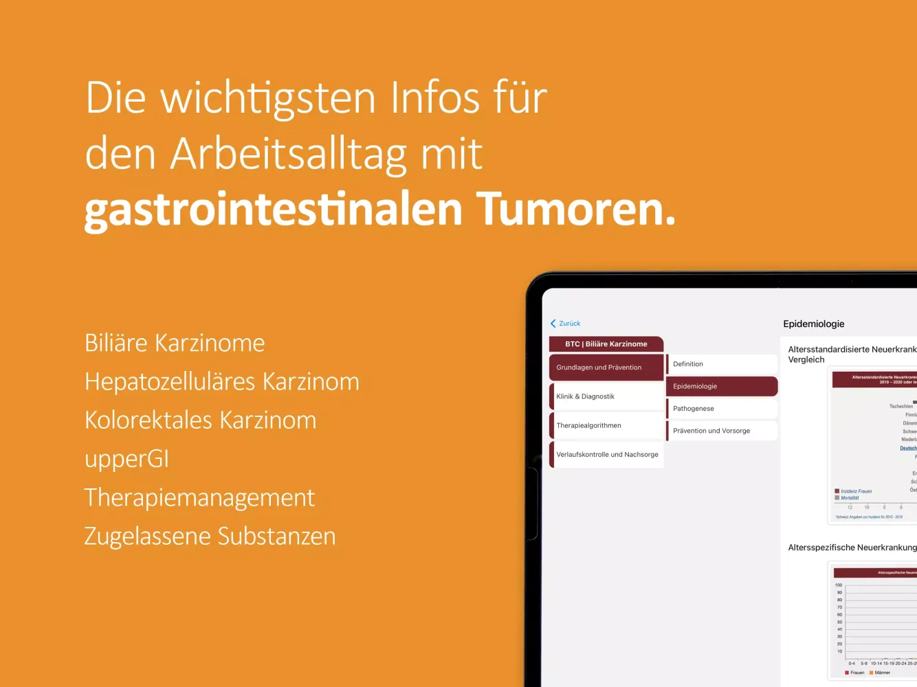 GI Onkologie onkowissen Screenshots
