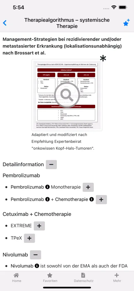 Kopf-Hals-Tumoren onkowissen Screenshots