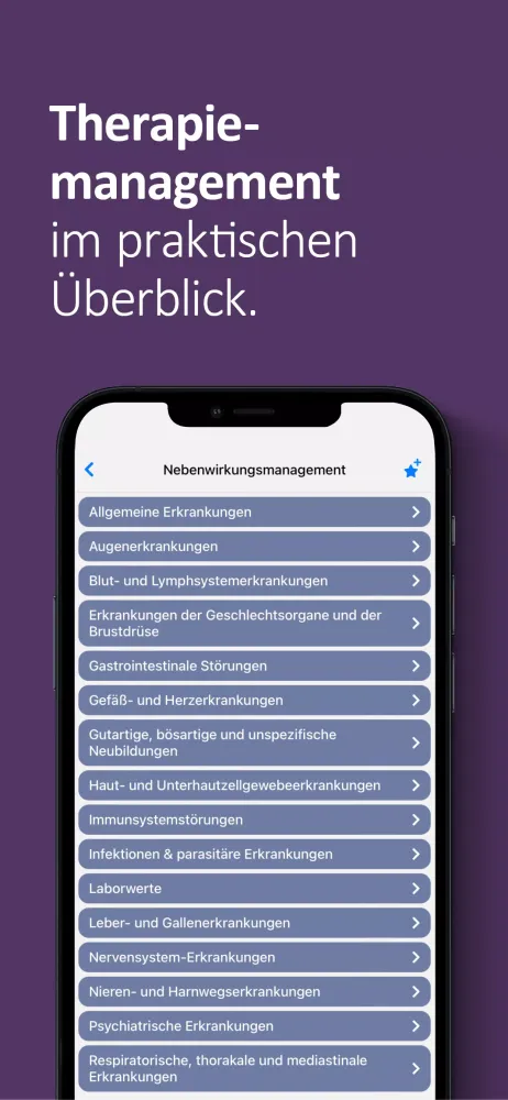 Mammakarzinom onkowissen Screenshots
